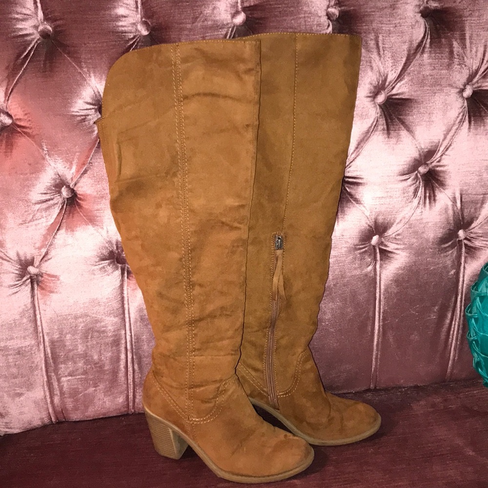 Brown Knee High Boots